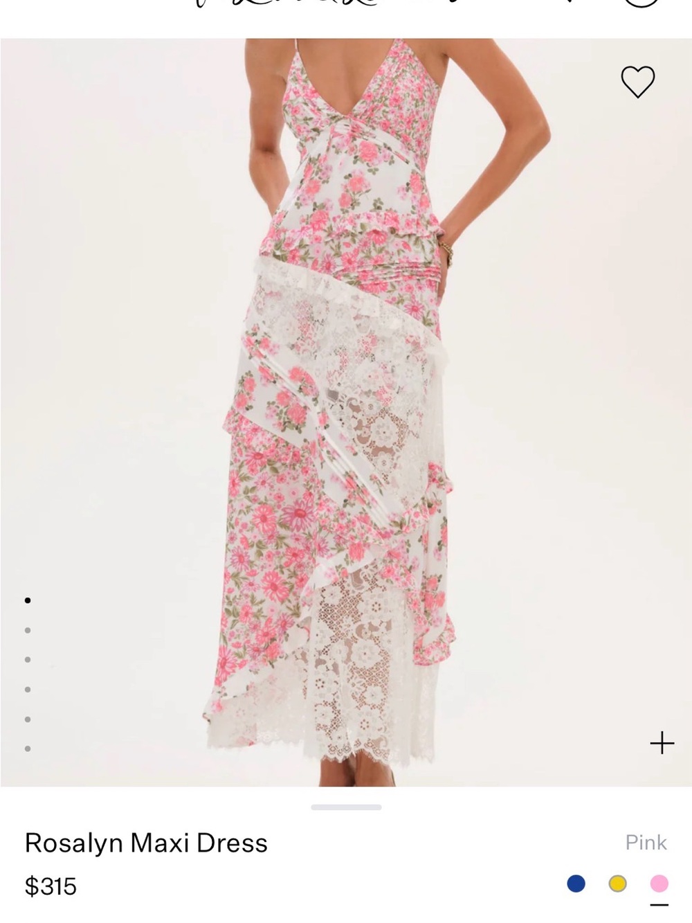 For Love & Lemons Rosalyn Dress